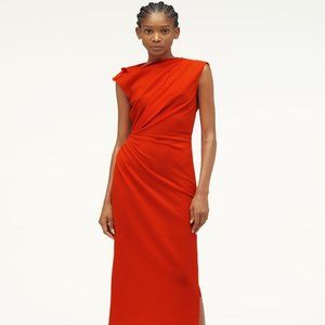 NWT ZARA NARCISO RODRIGUEZ RUCHED DRESS XS